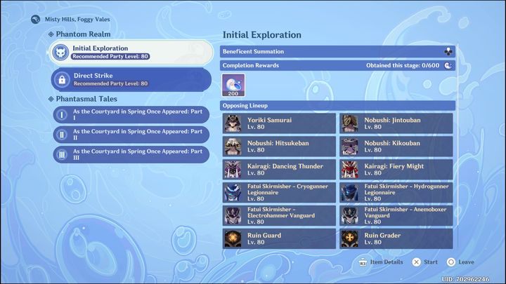 Wyzwania z tego rozdziału polegają w głównej mierze na pokonaniu w określonym czasie wielu przeciwników - Genshin Impact: Summertime Odyssey - event, solucja, opis przejścia - Genshin Impact - poradnik do gry
