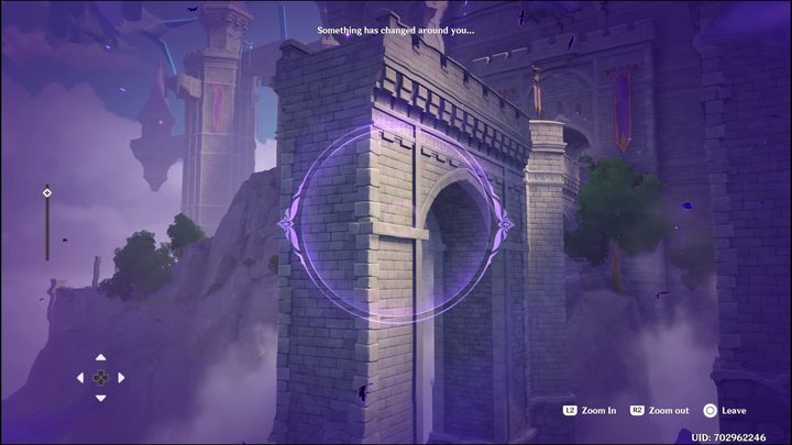 Odkryjecie, że obiekt jest dobrze ułożony po tym, jak ekran zaświeci się na fioletowo - Genshin Impact: Summertime Odyssey - event, solucja, opis przejścia - Genshin Impact - poradnik do gry