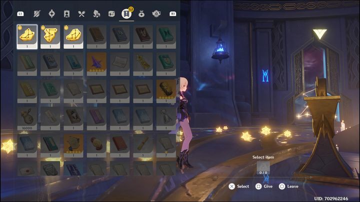 Podnieście wszystkie przedmioty, które świecą się na złoto - Genshin Impact: Summertime Odyssey - event, solucja, opis przejścia - Genshin Impact - poradnik do gry