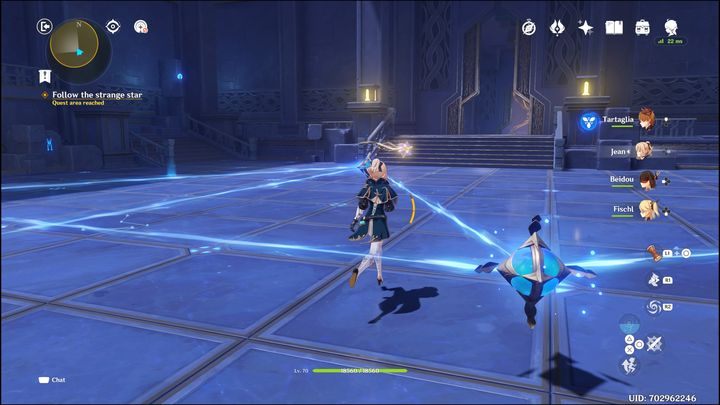 Następnie podejdźcie do gwiazdy i podążajcie za nią - Genshin Impact: Summertime Odyssey - event, solucja, opis przejścia - Genshin Impact - poradnik do gry