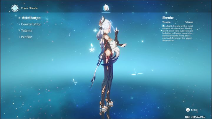 Shenhe to pięciogwiazdkowa postać z elementem Cryo, która walczy za pomocą włóczni - Genshin Impact: Shenhe - najlepsze buildy (Cryo) - Genshin Impact - poradnik do gry