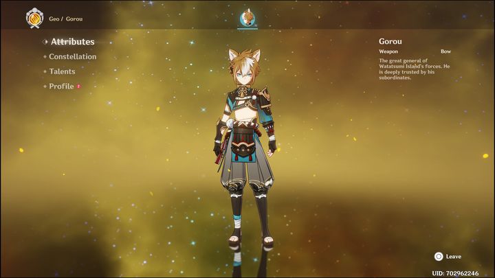 Gorou to czterogwiazdkowa postać z elementem Geo, która walczy za pomocą łuku - Genshin Impact: Gorou - najlepsze buildy (Geo) - Genshin Impact - poradnik do gry