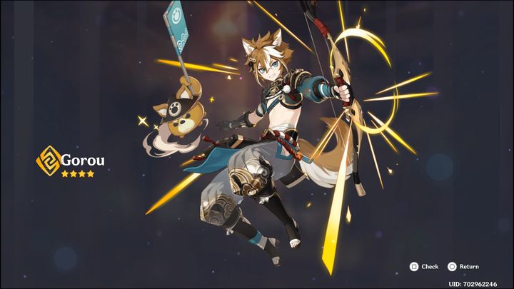 W przypadku Gorou, warto zacząć w niego inwestować, gdy zdobędziecie go na poziomie C4 - Genshin Impact: Gorou - najlepsze buildy (Geo) - Genshin Impact - poradnik do gry