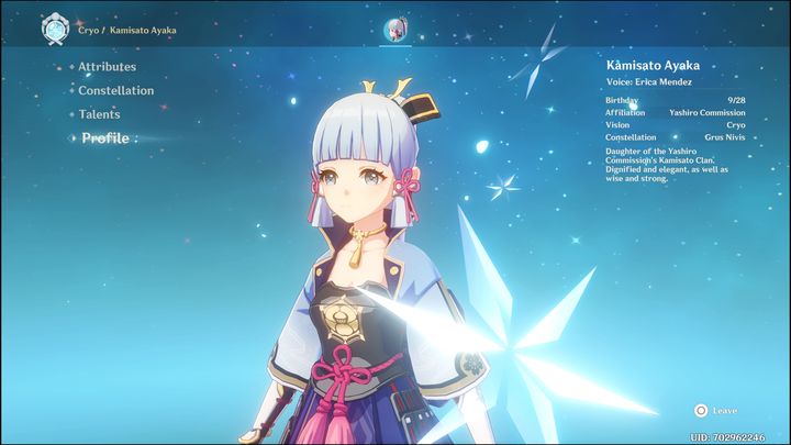 W przypadku broni, pierwszą z nich jest pięciogwiazdkowy miecz Mistsplitter Reforged - Genshin Impact: Ayaka - najlepsze buildy (Cryo) - Genshin Impact - poradnik do gry