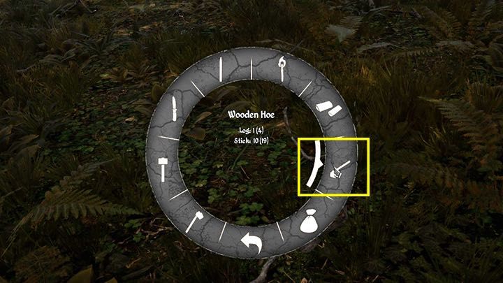 Do jej zrobienia będzie potrzebna jedna kłoda oraz dziesięć patyków - Medieval Dynasty: Gospodarstwo - jak uprawiać ziemię? - Medieval Dynasty - poradnik do gry