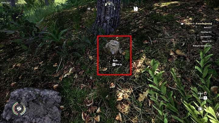 Po zebraniu wymaganych surowców, wciśnij klawisz Q - Medieval Dynasty: Siekiera - jak zrobić? - Medieval Dynasty - poradnik do gry