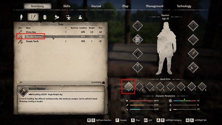 A siekiera - Medieval Dynasty: Budowanie - jak zbudować dom? - Medieval Dynasty - poradnik do gry