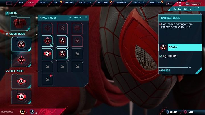 Wymagania - Spider-Man Miles Morales: Modyfikacje wizjera - lista - Spider-Man Miles Morales - poradnik, solucja