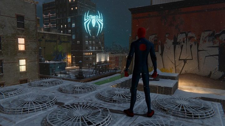 Po odpakowaniu prezentu od Petea, Milesa czeka kolejna niespodzianka - Spider-Man Miles Morales: Nowe fłip - solucja, opis przejścia - Spider-Man Miles Morales - poradnik, solucja