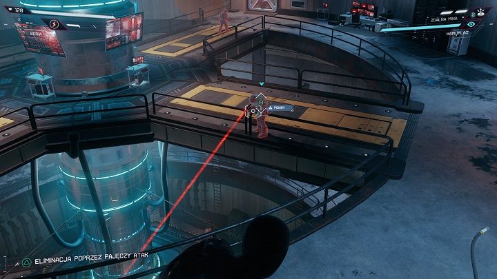 Oznaczaj cele wizjerem i eliminuj strażników jeden po drugim - Spider-Man Miles Morales: Szpiegostwo przemysłowe - solucja, opis przejścia - Spider-Man Miles Morales - poradnik, solucja