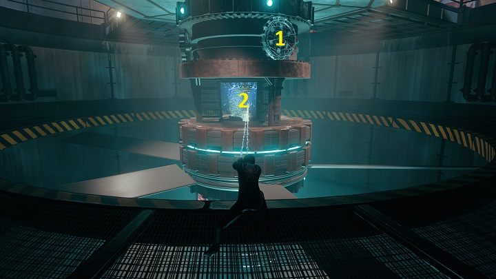 Teraz musisz zatrzymać wiatrak aby podnieść telefon, leżący na samym dole - Spider-Man Miles Morales: Szpiegostwo przemysłowe - solucja, opis przejścia - Spider-Man Miles Morales - poradnik, solucja