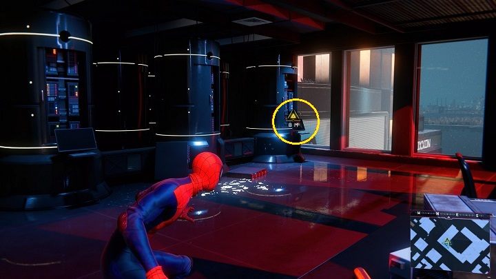 Przed powrotem do domu Ganke prosi cię abyś sprawdził co się dzieje w pobliskiej siedzibie Roxxon - Spider-Man Miles Morales: Służymy miastu - solucja, opis przejścia - Spider-Man Miles Morales - poradnik, solucja