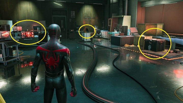 Trafisz na halę z ochroną Roxxon - Spider-Man Miles Morales: Spotkanie na szczycie - solucja, opis przejścia - Spider-Man Miles Morales - poradnik, solucja