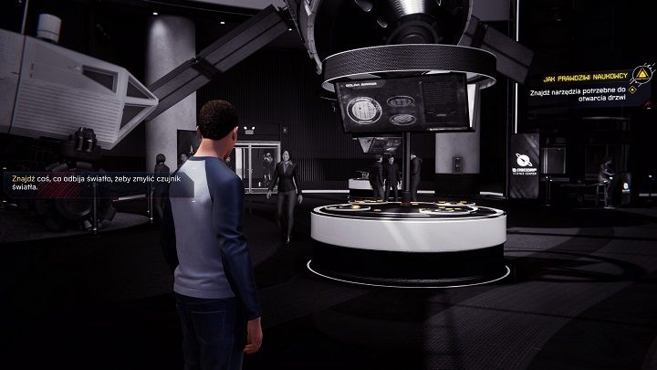 Drugą część potrzebną do otworzenia drzwi znajdziesz przy wystawie o energii solarnej - Spider-Man Miles Morales: Jak prawdziwi naukowcy - solucja, opis przejścia - Spider-Man Miles Morales - poradnik, solucja