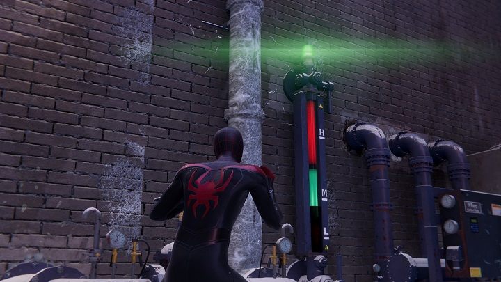 Trzeci zawór znajduje się na dachu - Spider-Man Miles Morales: Zamknięcie F.E.A.S.T w Harlemie - solucja - Spider-Man Miles Morales - poradnik, solucja