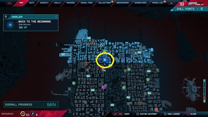 Po zebraniu wszystkich próbek dźwiękowych zostaniesz powiadomiony o prezencie jaki przygotował dla ciebie Prowler - Spider-Man Miles Morales: Powrót do początku - solucja, opis przejścia - Spider-Man Miles Morales - poradnik, solucja