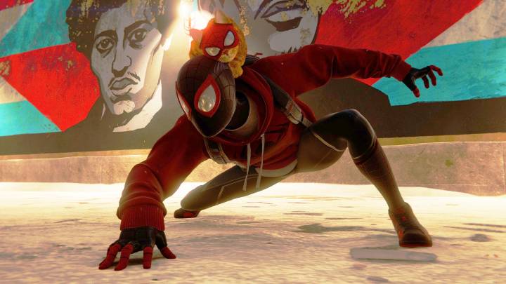 Kostium otrzymany po ukończeniu głównej fabuły gry oraz misji pobocznych: Złodzieje - Spider-Man Miles Morales: Kostium z Kotem ze Sklepu - jak odblokować? - Spider-Man Miles Morales - poradnik, solucja