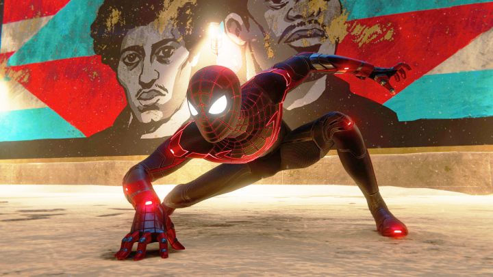 Kostium otrzymamy za darmo, wraz z aktualizacją udostępnioną 30 marca 2021r - Spider-Man Miles Morales: Zaawansowany Technokostium - jak odblokować? - Spider-Man Miles Morales - poradnik, solucja