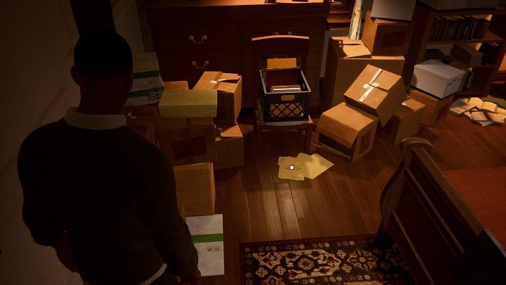 W sypialni Rio, na podłodze znajdziesz akta o tajemniczym Prowlerze - Spider-Man Miles Morales: La Nochebuena - solucja, opis przejścia - Spider-Man Miles Morales - poradnik, solucja