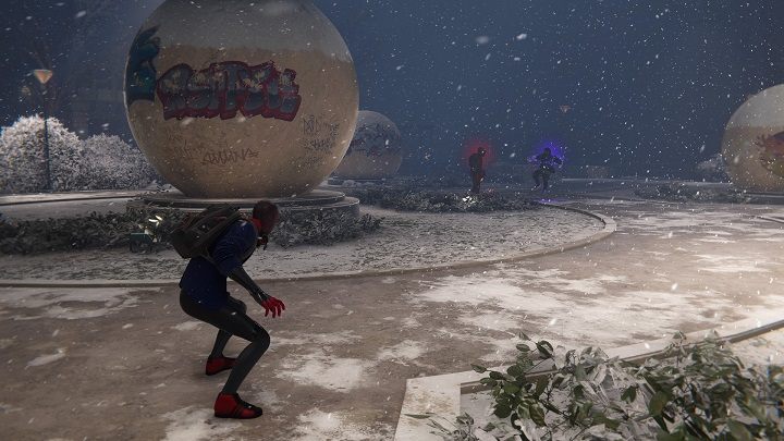 Udaj się do celu misji, tym razem szybka podróż będzie niemożliwa - Spider-Man Miles Morales: Bitwa o Harlem - solucja, opis przejścia - Spider-Man Miles Morales - poradnik, solucja