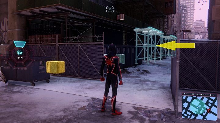 W Midtown można odnaleźć 4 skrytki - Spider-Man Miles Morales: Skrytki Undergroundu - wszystkie lokacje, lista - Spider-Man Miles Morales - poradnik, solucja