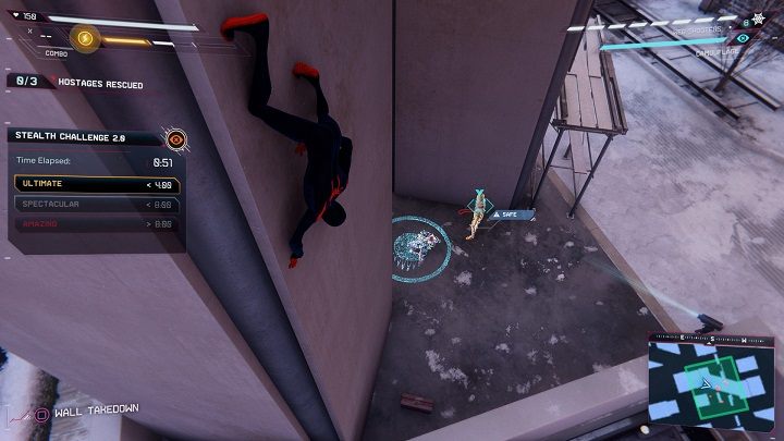 W wyzwaniu skradania 2 - Spider-Man Miles Morales: Wyzwania skradania się - wszystkie wyzwania - Spider-Man Miles Morales - poradnik, solucja