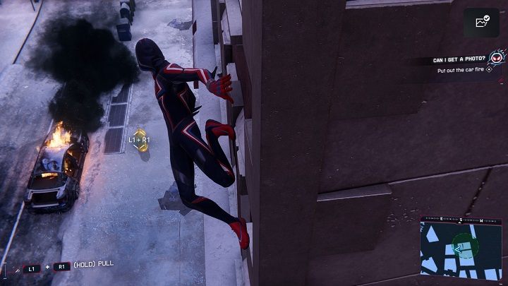 Ostatni wybuch spowoduje pożar pobliskiego samochodu - Spider-Man Miles Morales: Aktywności w aplikacji MSMZS - solucja, lista - Spider-Man Miles Morales - poradnik, solucja