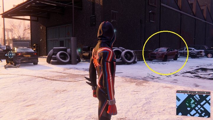 Po wybraniu zadania z aplikacji porozmawiaj z mężczyzną pod szpitalem w Upper East Side - Spider-Man Miles Morales: Aktywności w aplikacji MSMZS - solucja, lista - Spider-Man Miles Morales - poradnik, solucja