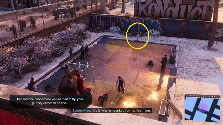 W tej dzielnicy znajdziesz 7 pocztówkę - Spider-Man Miles Morales: Harlem - mapa, znajdźki, lokacje - Spider-Man Miles Morales - poradnik, solucja