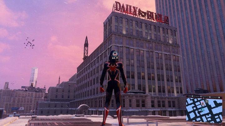W tej dzielnicy dostępna jest 1 aktywność z aplikacji MSMZS - Nie mogę znaleźć moich gołębi (Cant find my pigeons) - Spider-Man Miles Morales: Midtown - mapa, znajdźki, lokacje - Spider-Man Miles Morales - poradnik, solucja