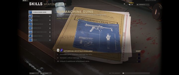 Każde ulepszenie wymaga poziomu i kryształów. - Call of Duty Cold War: Tryb zombie - umiejętności, bronie - Call of Duty Cold War - poradnik do gry