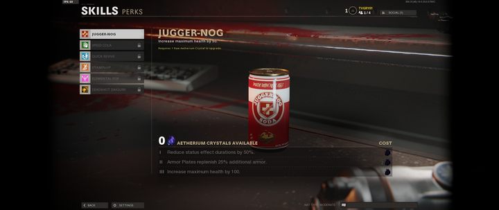 Juggernog pasywnie zwiększy Ci ilość posiadanego życia. - Call of Duty Cold War: Tryb zombie - umiejętności, bronie - Call of Duty Cold War - poradnik do gry