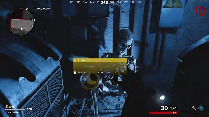 Przy szkielecie znajdziesz nową broń do walki z zombie. - Call of Duty Cold War: Osiągnięcia/Trofea - lista - Call of Duty Cold War - poradnik do gry