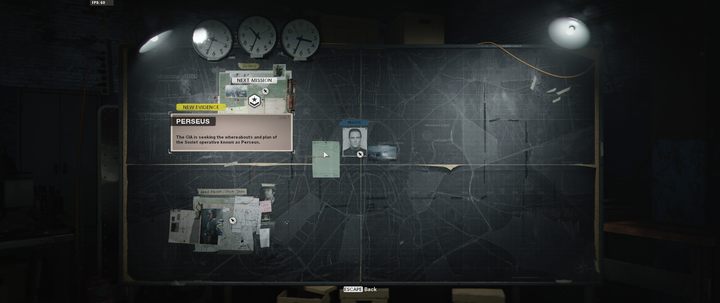 Z poziomu tablicy możesz przeglądać dowody i włączać ponownie misje. - Call of Duty Cold War: Dowody - Call of Duty Cold War - poradnik do gry