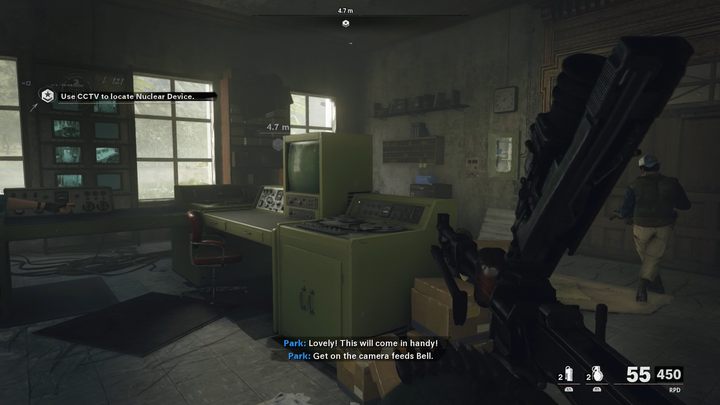 Sprawdź po kolei kamerki aż znajdziesz z numerem 4 - Call of Duty Cold War: Koniec zabawy - solucja, opis przejścia - Call of Duty Cold War - poradnik do gry