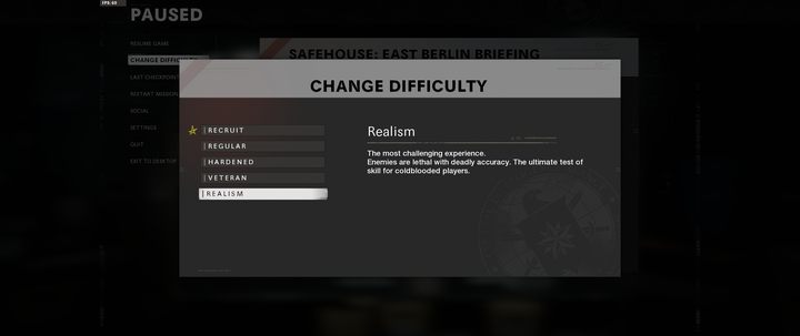 Zawsze możesz zmienić poziom trudności, jeśli masz problem z przejściem misji. - Call of Duty Cold War: Porady na start - Call of Duty Cold War - poradnik do gry