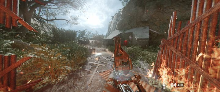 Po ataku helikoptera zobaczysz czerwone drzwi do bunkra - Call of Duty Cold War: Przełom (Break on Through) - solucja, opis przejścia - Call of Duty Cold War - poradnik do gry