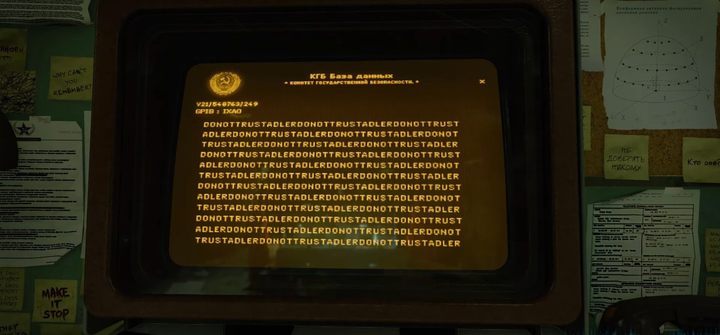 Komputer po chwili wyświetli wiadomość Nie ufaj Adlerowi - Call of Duty Cold War: Przełom (Break on Through) - solucja, opis przejścia - Call of Duty Cold War - poradnik do gry