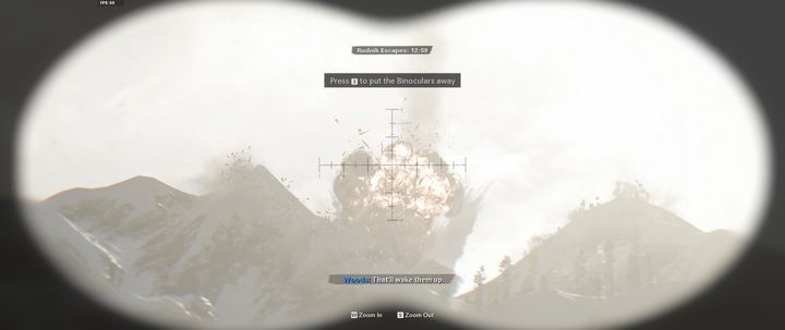 Maszt zniszcz za pomocą lornetki - zamów bombardowanie na ten cel - Call of Duty Cold War: Operacja Czerwony Cyrk - solucja, opis przejścia - Call of Duty Cold War - poradnik do gry