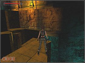 Jak tylko wejdziesz do pomieszczenia, ziemia się zatrzęsie i najpierw wielki pomnik, a potem cała okolica legnie w gruzach - [Misja 18] Wrath of the Beast | Tomb Raider The Angel of Darkness - Tomb Raider: The Angel of Darkness - poradnik do gry