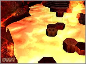 Nie przejmuj się buchającymi płomieniami tylko biegnij nie zatrzymując się ani na chwilę - [Misja 19] The Sanctuary of Flame | Tomb Raider The Angel of Darkness - Tomb Raider: The Angel of Darkness - poradnik do gry