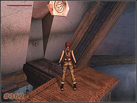 Zejdź po schodach na sam dół i przełącz znajdującą się tu dźwignię [#361] - [Misja 20] Hall of Seasons - użycie kryształów, podziemna machina i czerwony duch (cz.1) - Tomb Raider: The Angel of Darkness - poradnik do gry
