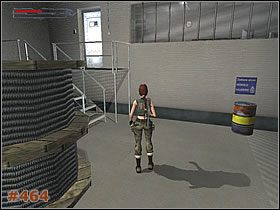 Ruszaj tunelem przed siebie i na końcu zeskocz niżej - [Misja 24] The Strahov Fortress (cz.2) | Tomb Raider The Angel of Darkness - Tomb Raider: The Angel of Darkness - poradnik do gry