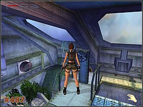 Zabierz jeszcze jedne Naboje Mag Vega, umieszczone na końcu trasy, pod ścianą - [Misja 25] The Bio-Research Facility (cz.1) | Tomb Raider The Angel of Darkness - Tomb Raider: The Angel of Darkness - poradnik do gry