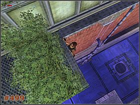 Wróć teraz po drabinie niżej i podejdź do wąskiej półki [#498] - [Misja 25] The Bio-Research Facility (cz.2) | Tomb Raider The Angel of Darkness - Tomb Raider: The Angel of Darkness - poradnik do gry