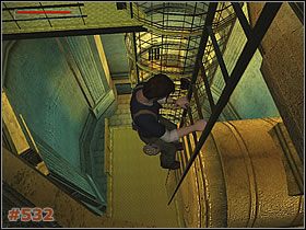 Wróć do windy i tym razem opuść się dwa razy w dół - [Misja 26] The Sanitarium (cz.1) | Tomb Raider The Angel of Darkness - Tomb Raider: The Angel of Darkness - poradnik do gry