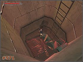 Gdy dotrzesz do rozwidlenia [#570] (najpierw skręcasz w prawo - to jedyna droga, lewą stronę blokuje ściana), skręć najpierw w lewo, potem w prawo i na końcu znowu w lewo - [Misja 27] Maximum Containment Area (cz.2) | Tomb Raider The Angel of Darkness - Tomb Raider: The Angel of Darkness - poradnik do gry