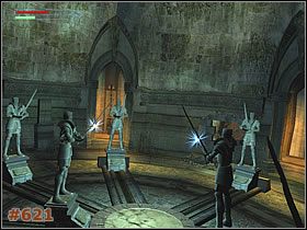 Gdy zacznie brakować powietrza, użyj w inwentarzu znalezioną wcześniej maskę tlenową - [Misja 29] The Vault of Trophies (cz.2) | Tomb Raider The Angel of Darkness - Tomb Raider: The Angel of Darkness - poradnik do gry