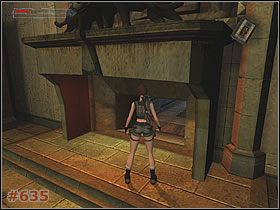 Opuść się na rękach z żyrandola i zeskocz do pomieszczenia z rycerzami - [Misja 29] The Vault of Trophies (cz.2) | Tomb Raider The Angel of Darkness - Tomb Raider: The Angel of Darkness - poradnik do gry