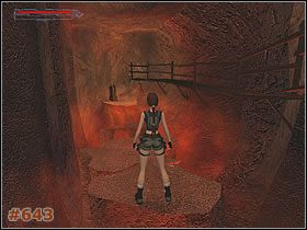 Wracasz z powrotem do Lary, która zjedzie do jaskini po pochylni - [Misja 31] The Lost Domain | Tomb Raider The Angel of Darkness - Tomb Raider: The Angel of Darkness - poradnik do gry